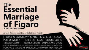 The Essential Marriage of Figaro @ The British Club