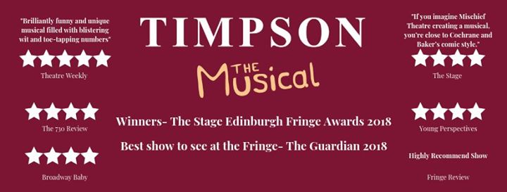 BCT’s July 11th Onlne Musical Watch Party of Timpson The Musical