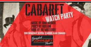 BCT's July 25th Online Watch Party of Cabaret