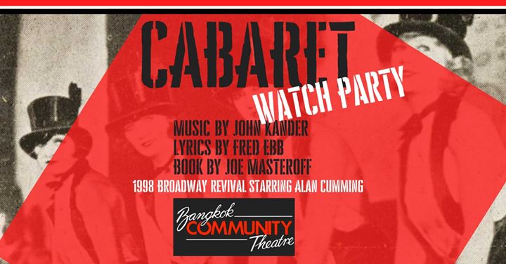 BCT’s July 25th Online Watch Party of Cabaret