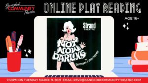 BCT's Online Play Reading of "Not Now Darling" @ Online | Bangkok | Thailand